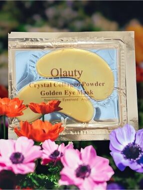 Golden Crystal Collagen Eye Mask - Hydrating Gold Under-Eye Patches